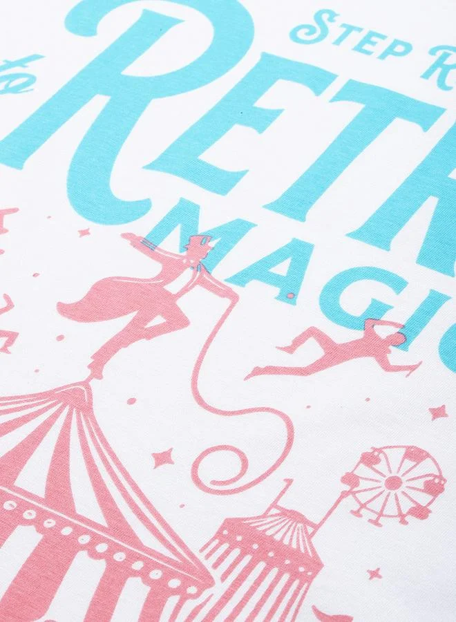 Dillinger Women Oversized Printed Tshirt