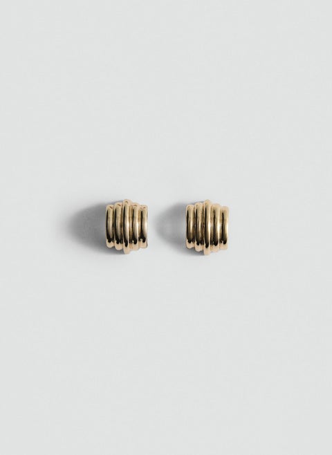 Embossed Hoop Earrings