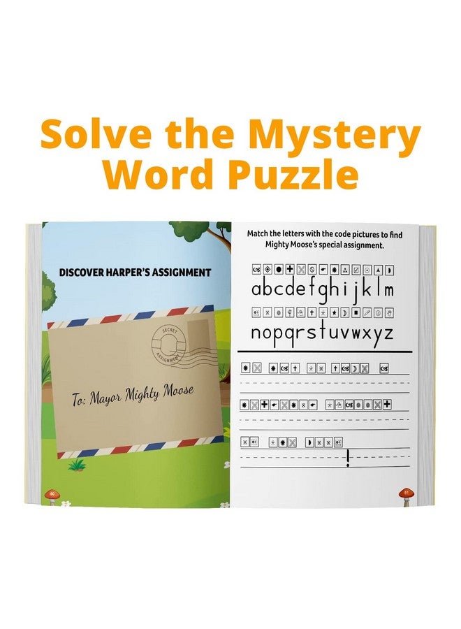 Channie's The Adventures Of Mighty Moose Children'S Story Handwriting Book | Penmanship Writing Workbook Practice Tracing Notebook For Kids With Fun Mystery Storytelling, Ages 5+ - Image 3