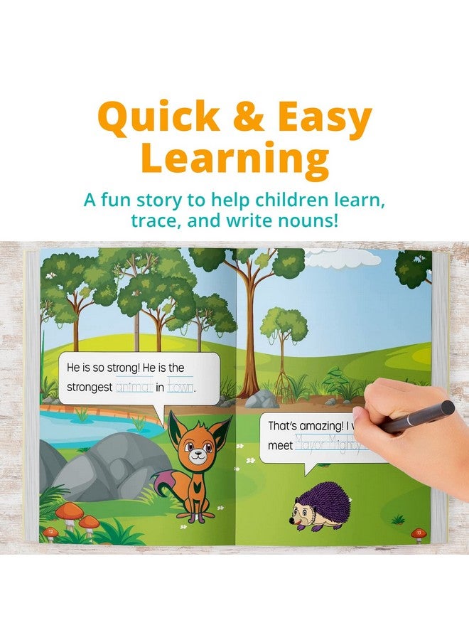 Channie's The Adventures Of Mighty Moose Children'S Story Handwriting Book | Penmanship Writing Workbook Practice Tracing Notebook For Kids With Fun Mystery Storytelling, Ages 5+ - Image 2