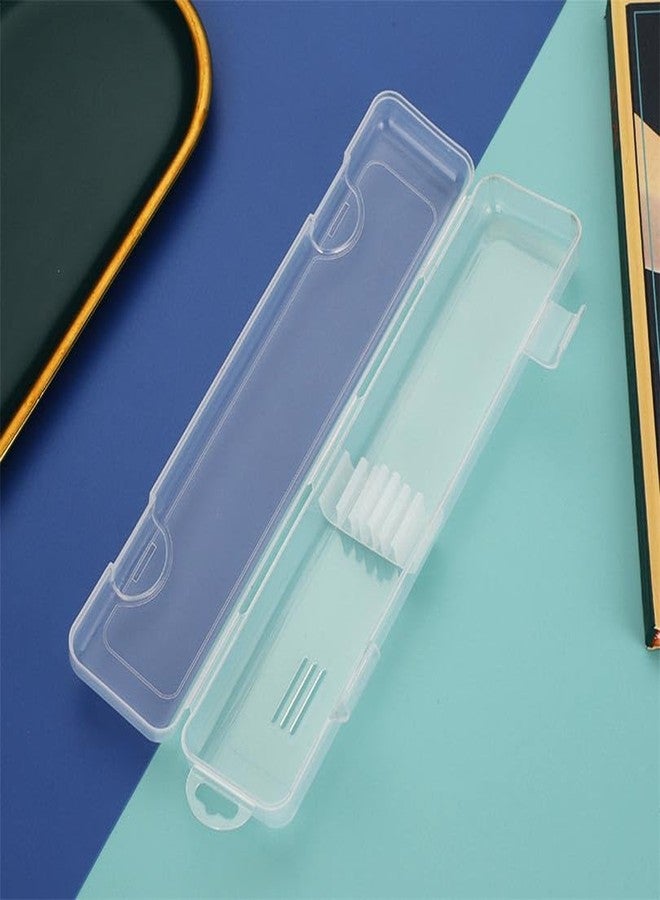 OriGlam Transparent Tableware Storage Case, Portable Flatware Utensil Box, Clear Cutlery Organziers Container for Spoon Fork Chopsticks for Travel Camping Picnic (B) - Image 4