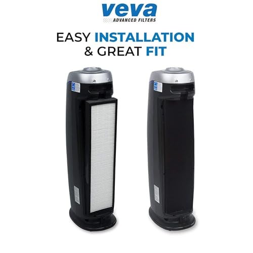 VEVA Filter B Replacement, Compatible with Germ Guardian Air Purifier Models AC4825, 4800, 4900, Premium 3 HEPA Filters including 12 Pack of Pre-Filters - Image 5