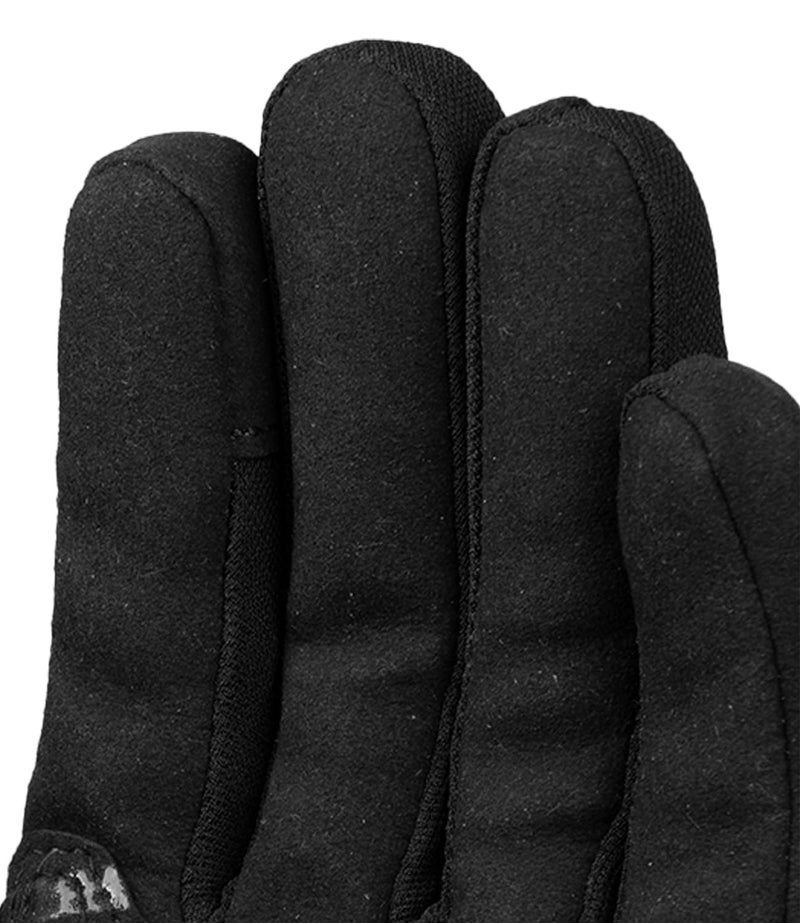 Cramster Polyester Flux WP Gloves - Cuff Length Motorcycle Racing Riding Waterproof Gloves | Impact Protection | Abrasion Resistance - Black, Small - Image 3