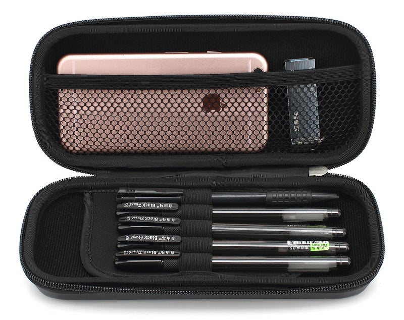 kayond Hard Pencil Case PC Hard shell case for executive fountain pen,ballpoint pen,stylus touch pen (Black) - Image 4