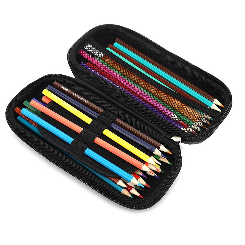 kayond Hard Pencil Case PC Hard shell case for executive fountain pen,ballpoint pen,stylus touch pen (Black) - Image 3
