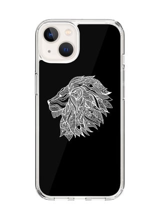 Classic Clear Case for Apple iPhone 14 Hybrid Soft Case Flexible Edges Anti Drop TPU PC Gel Thin Transparent Cover [ Designed for Apple iPhone 14 ] - Lion Abstract Full Print - pzsku/ZC20BD4C6D583B66FAC93Z/45/_/1664609917/00f3a9e9-12c5-4759-8b42-d9cb69a3619f