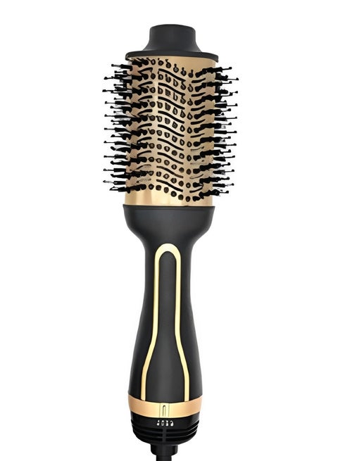 Hot Air Hair Brush, 1400W Professional Hair Dryer Brush, 360° Heat Distribution, Frizz Control, Fast Drying MO-7132