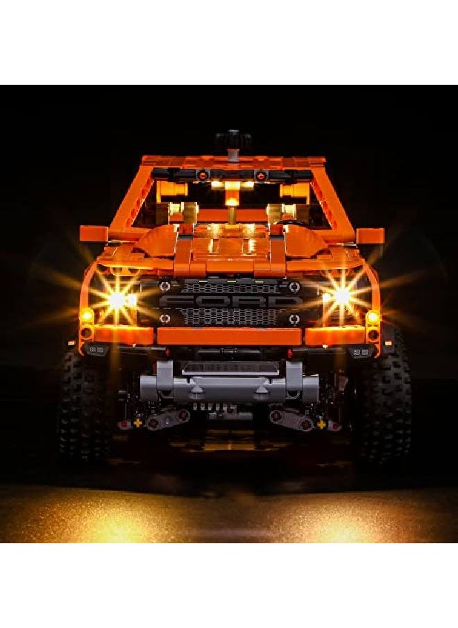 BRIKSMAX - Led Lighting Kit For Technic Ford F150 Raptor Compatible With Lego 42126 Building Blocks Model Not Include The Lego Set - Image 1