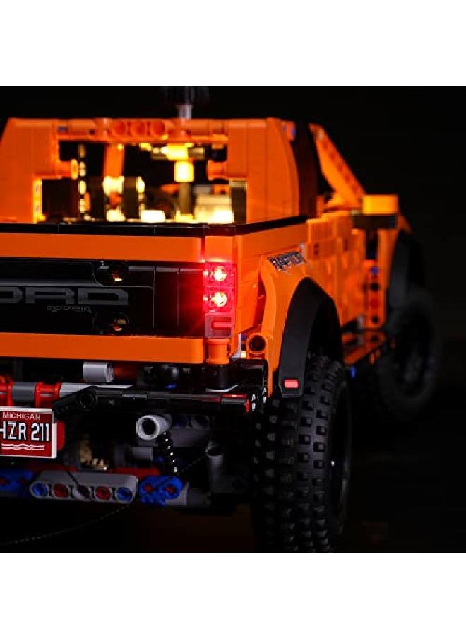 BRIKSMAX - Led Lighting Kit For Technic Ford F150 Raptor Compatible With Lego 42126 Building Blocks Model Not Include The Lego Set - Image 1