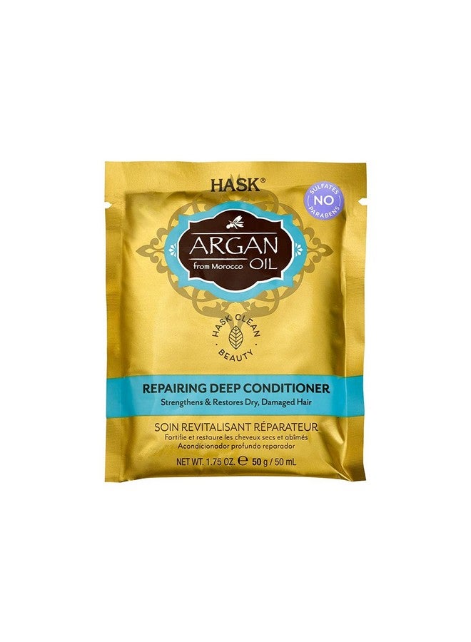 هاسك بلسم زيت الأركان لإصلاح الشعر بعمق 50 جرام | يقوي ويصلح وينعم الشعر الجاف والتالف | بدون بارابين أو سيليكون - Image 1