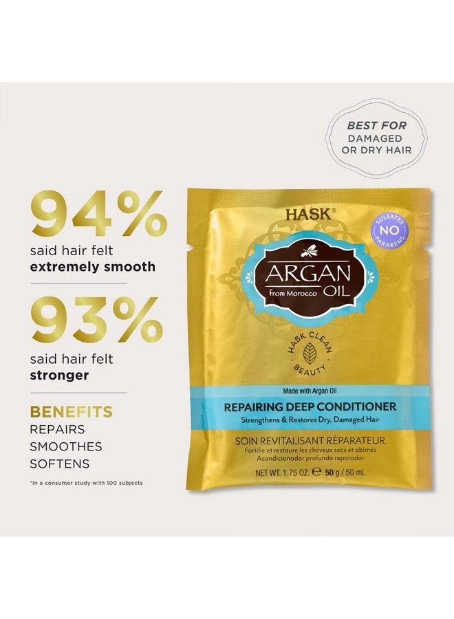 هاسك بلسم زيت الأركان لإصلاح الشعر بعمق 50 جرام | يقوي ويصلح وينعم الشعر الجاف والتالف | بدون بارابين أو سيليكون - Image 3