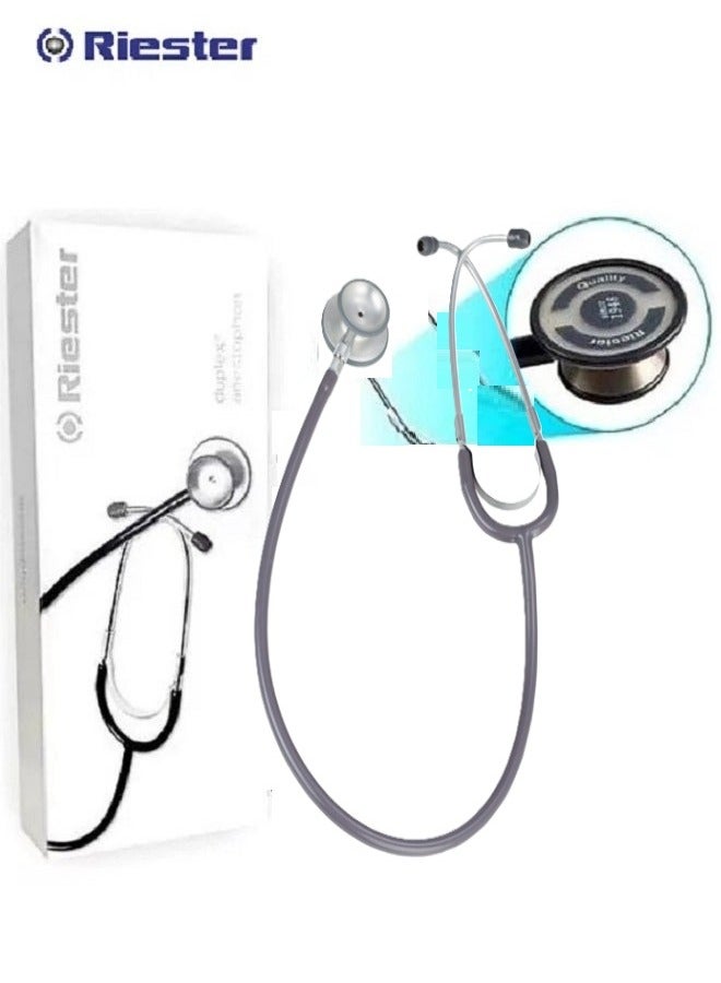 Riester Germany Stethoscope Duplex Aluminium by Riester for adults ( 4001-02) Gray - Image 3