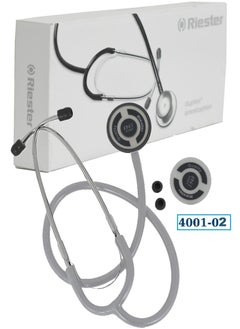 Riester Germany Stethoscope Duplex Aluminium by Riester for adults ( 4001-02) Gray  - Image 4