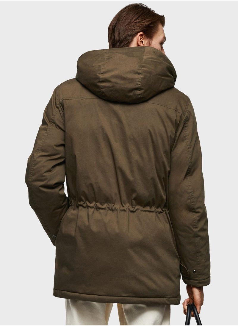 Mango Man - Long Quilted Jacket - Image 1