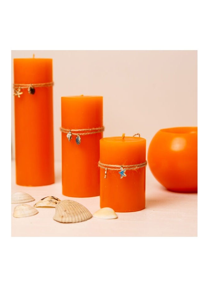 Generic 3 candel Tangerine Dream Pillars diffrent size  - Image 2