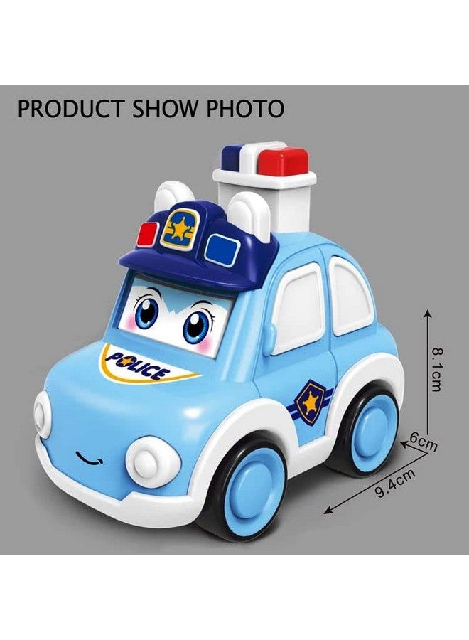 بلو بل مجموعة ألعاب جديدة من Bluebell Kid، سيارة إسعاف وسيارة شرطة بلاستيكية (عبوة من قطعتين)، لعبة سيارة تعمل بالاحتكاك، لعبة احتكاكية للأطفال (متعددة الاستخدامات) - Image 3