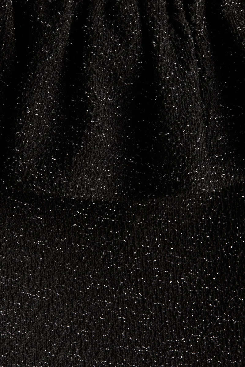 H&M Glittery Off-The-Shoulder Top