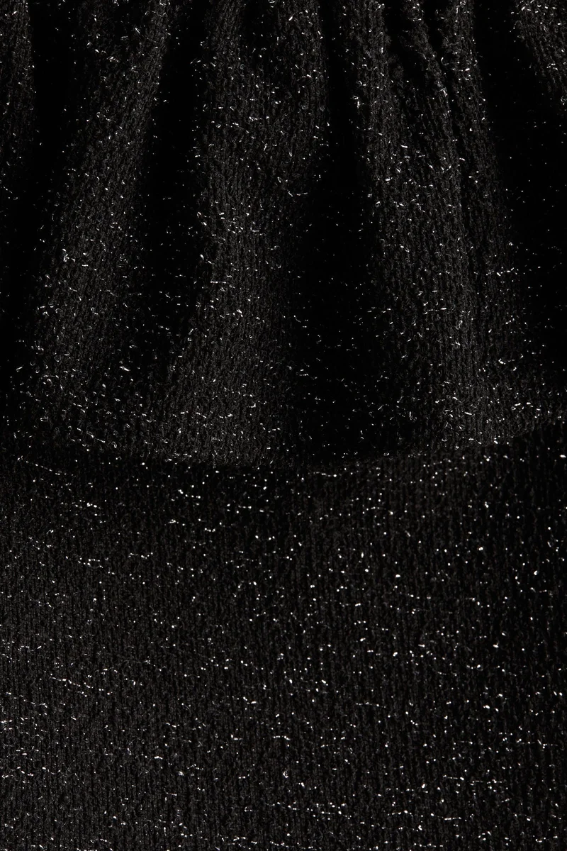 H&M Glittery Off-The-Shoulder Top