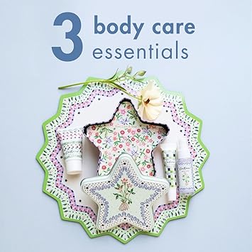Cath Kidston غسول الجسم كاث كيدستون 30 مل رذاذ الجسم 30 مل وبلسم الشفاه 10 مل يأتي في علبة نجمة هدية تجميل لها هدية عيد الميلاد - Image 3
