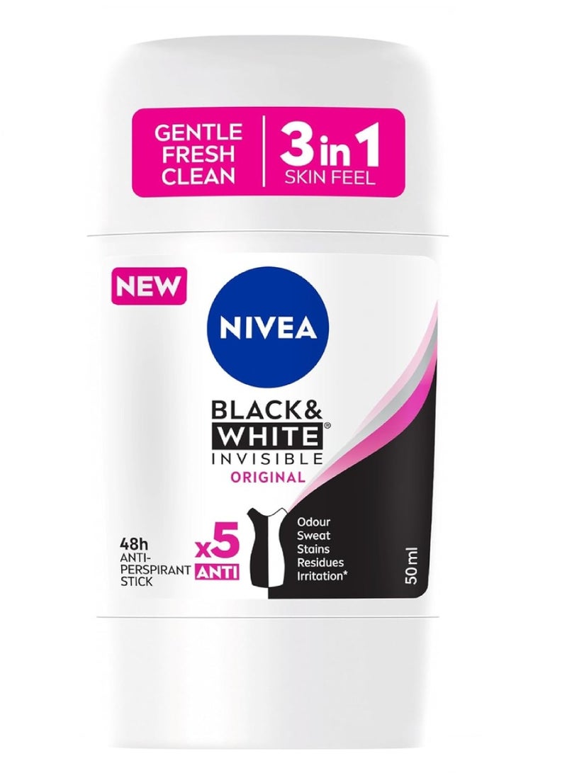 NIVEA BLK & WHITE INVISIBLE 50ML