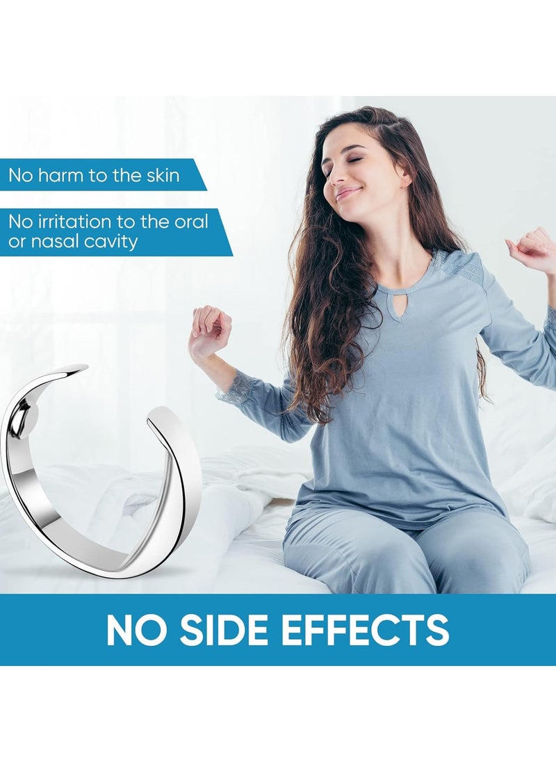 KASTWAVE - Anti Snoring Devices, Adjustable Magnetic Anti Snoring Ring, Reduce Snoring, Improve Sleep Quality, Extra Strength Snoring Solution, for Men and Women, Medium - Image 1
