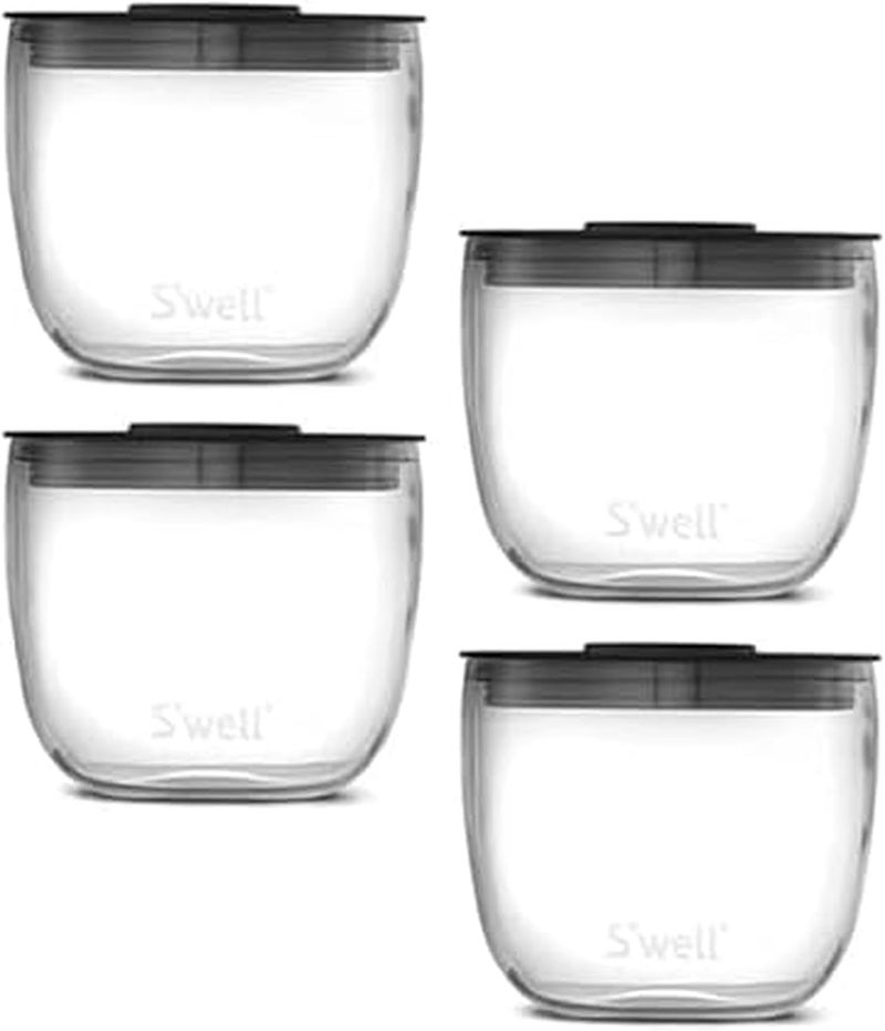 S'well Tritan Prep Bowl Set of 4, 10oz, Makes Meal Prep Easy And Convenient, Leakproof Lids, Microwavable and Dishwasher Safe, BPA Free - Image 1
