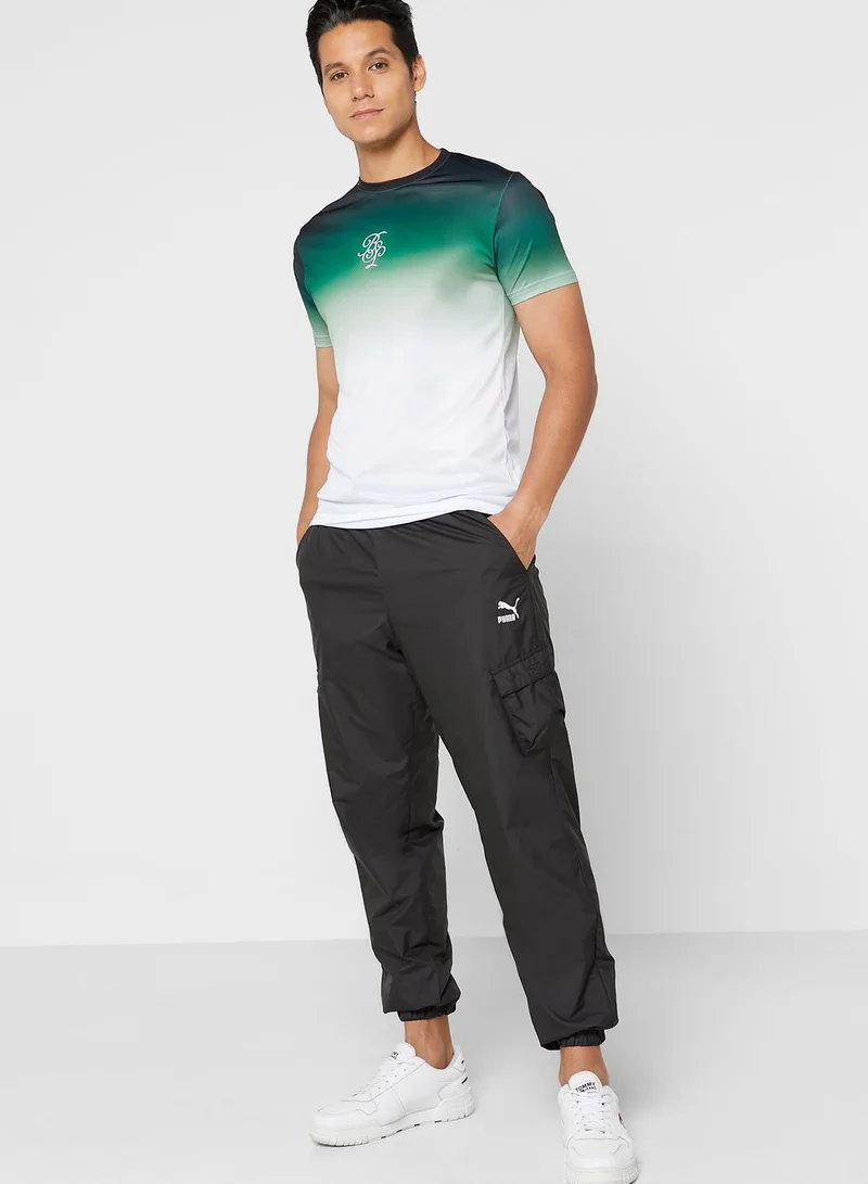 BRAVE SOUL Ombre Faded T Shirt