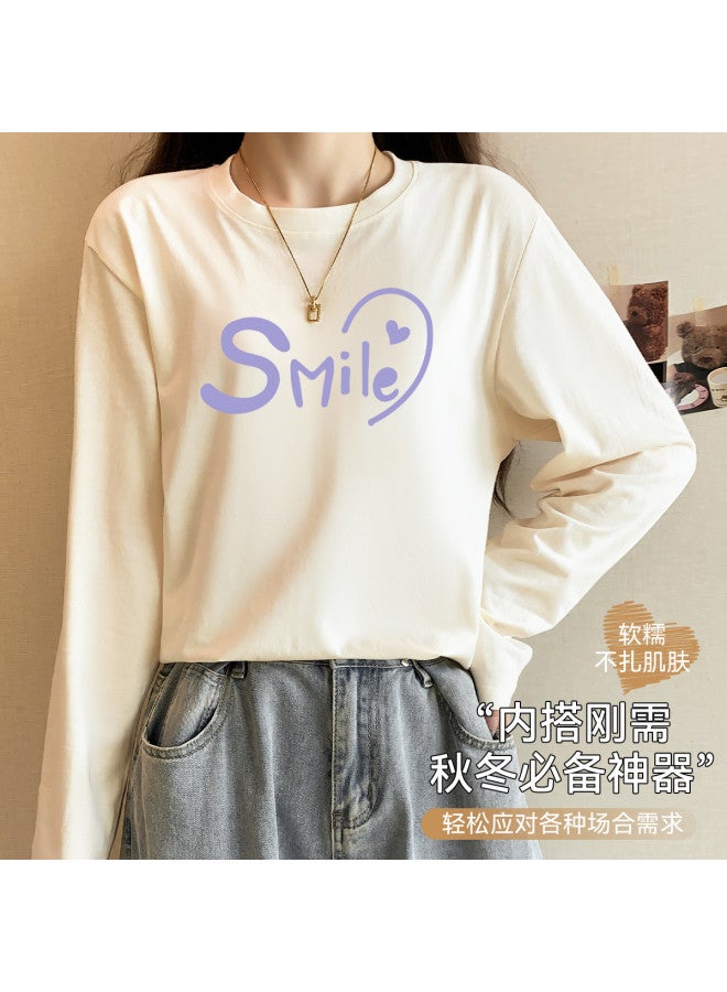Your Sun Women'S Long Sleeve T-Shirt, Women'S Base Layer, Printed Athletic Pure Cotton T-Shirt For Women - Image 5