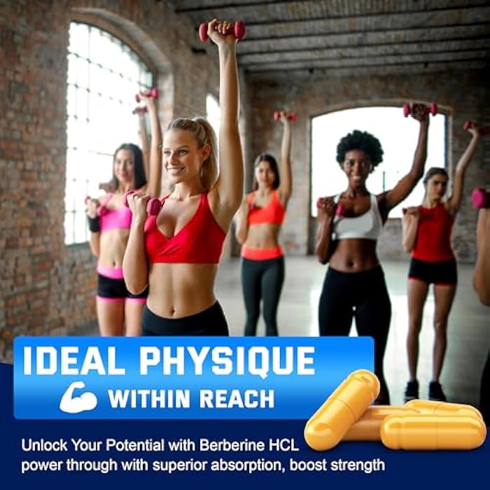 Berberine Supplement - Berberine Weight Loss, High-Potency Berberine 1500MG of Berberine HCL, Plus Citrus Bergamot - for Metabolic, Digestive, and Immune Support - Vegan, Non-GMO, 180 Capsules - Image 4
