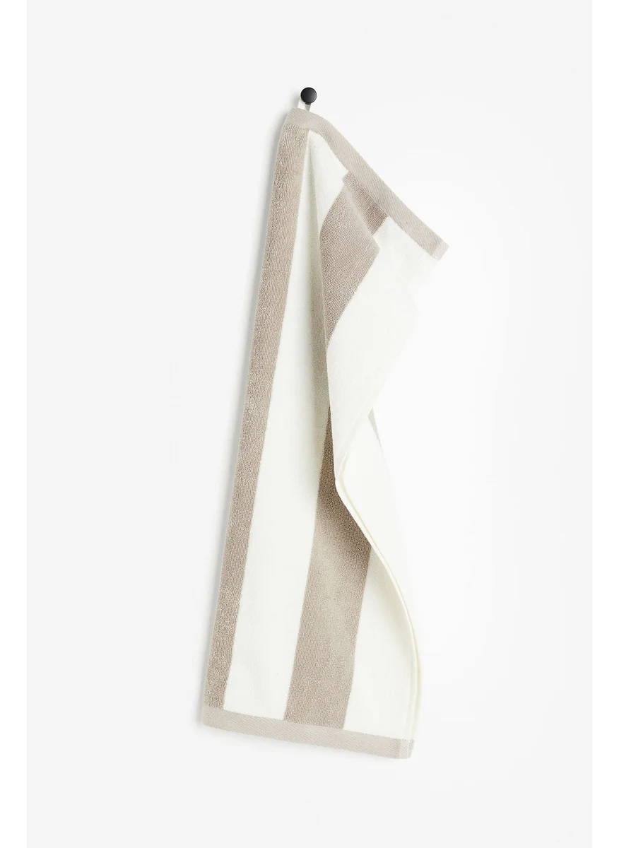 H&M Striped Hand Towel