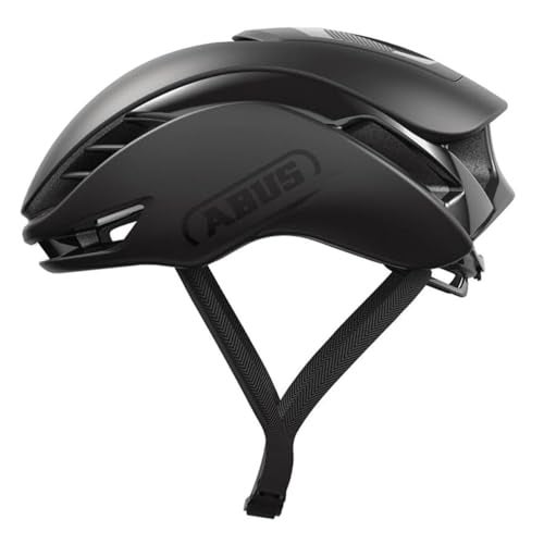ABUS Gamechanger 2.0 Aero Road Bike Helmet – Lightweight Road Cycling Helmet – High-Performance Helmet for Men & Women - Velvet Black, Large - Image 1