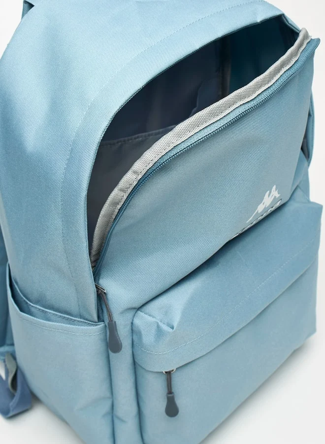 Kappa Logo Detail Backpack with Adjustable Shoulder Straps