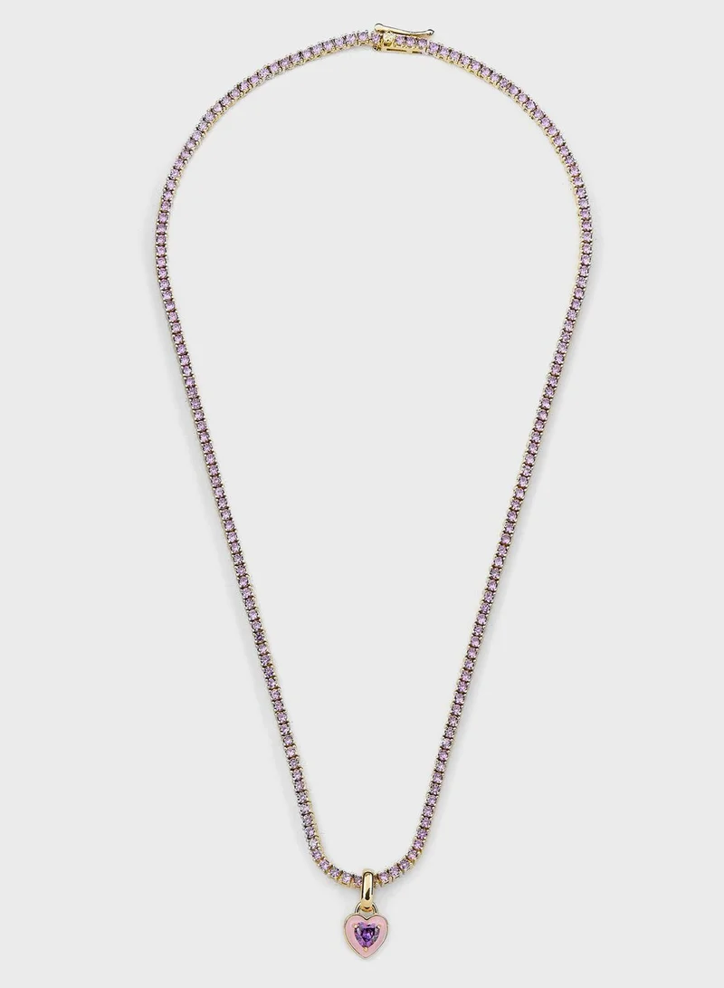 LUV AJ Mini Ballier Long Necklaces