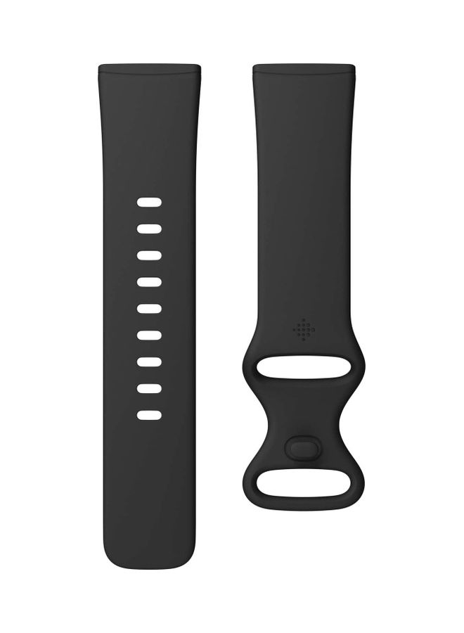 NIBEMINENT Infinity Band For Fitbit Versa 3/Sense Black - Image 1