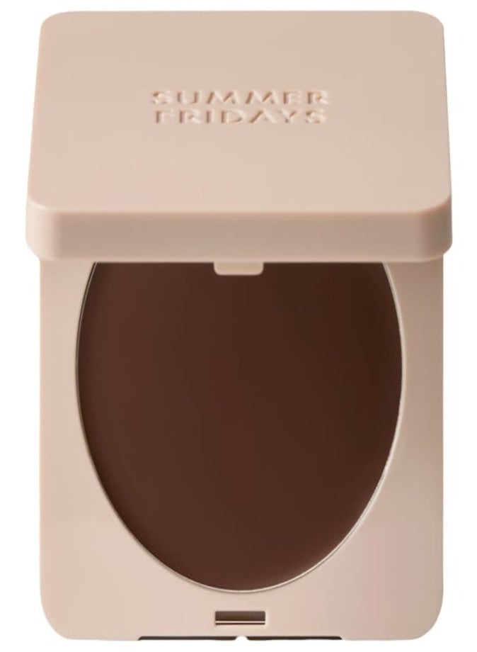 Summer Fridays Bronzer Butter Balm Sculpting Cream Bronzer with Ceramides 5g Sienna | Hydrating Cream Bronzer for Natural Sun-Kissed Glow - Image 1