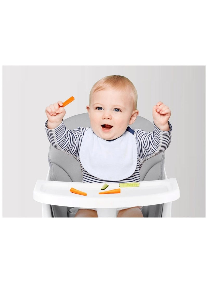 ماس كرسي مرتفع للاطفال 6 في 1 قابل للفصل مع طاولة ولوح رسم وحزام امان من 5 نقاط وصينية قابلة للازالة بـ3 اوضاع ويمكن استخدامه كرسي مرتفع للاطفال الصغار مع وسادة من البولي يوريثين - Image 3