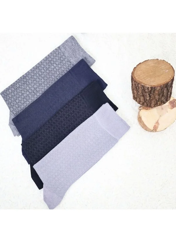 كرال سوكس Men's Bamboo Socks Toe Seamless Soft Washable Perfumed Long Socks