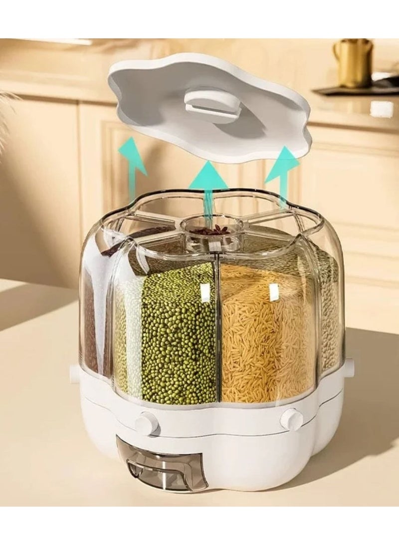 Legume dispenser, 6 compartments, 7 liters - Image 2