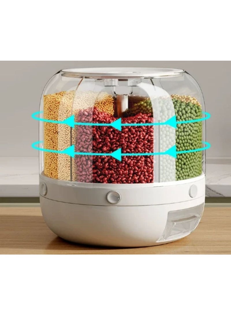 Legume dispenser, 6 compartments, 7 liters - Image 3
