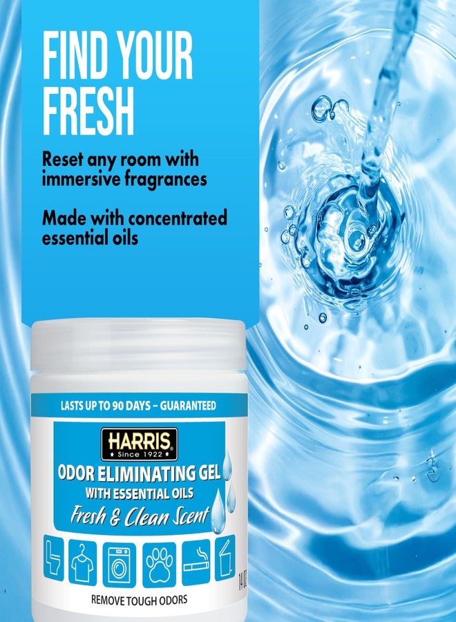 Harris Odor Eliminating Gel- Fresh & Clean - Image 4
