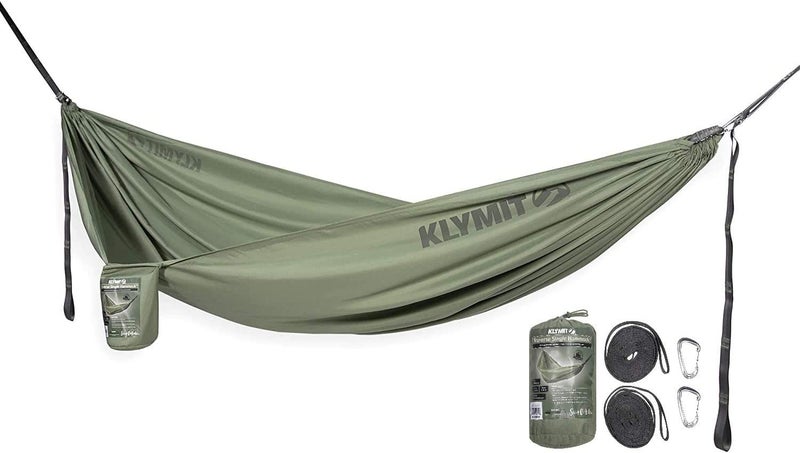 Klymit Single Traverse Hammock, Portable Hammock for Camping, Green - Image 2