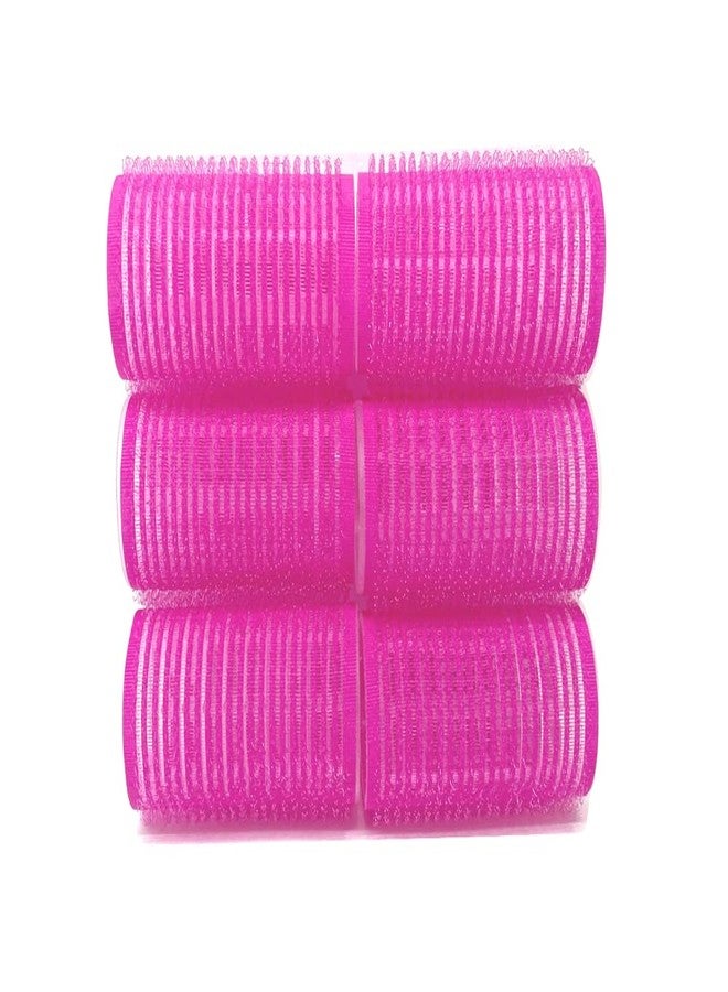 THE UM24 Medium Colors Self Grip Hair Rollers 6PC - Image 4