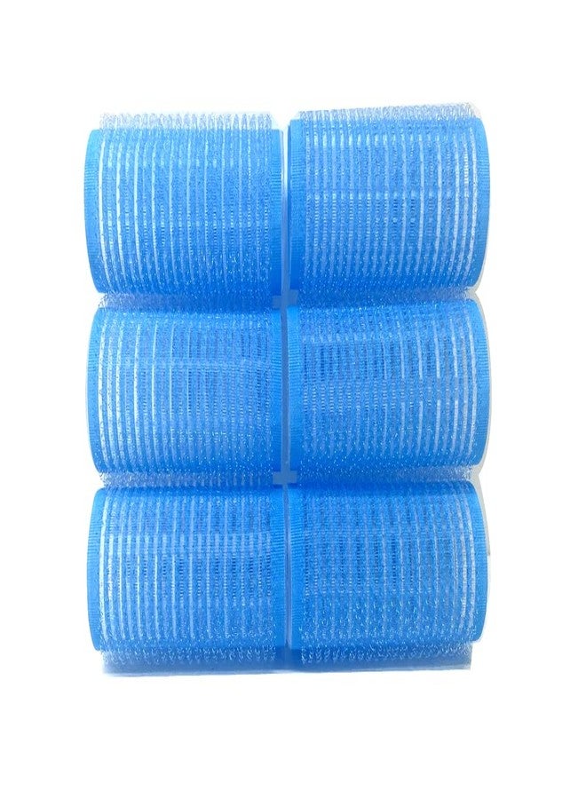 THE UM24 Medium Colors Self Grip Hair Rollers 6PC - Image 1