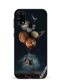 VR CREATIVE Protective Case Cover For Samsung Galaxy M31/M31 Prime Galaxy Design Multicolour  - Image 1