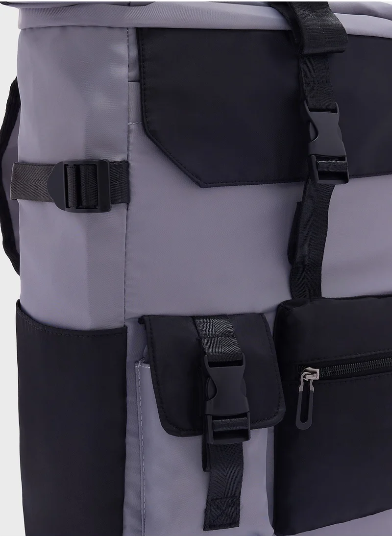Seventy Five Roll Top Casual Backpack