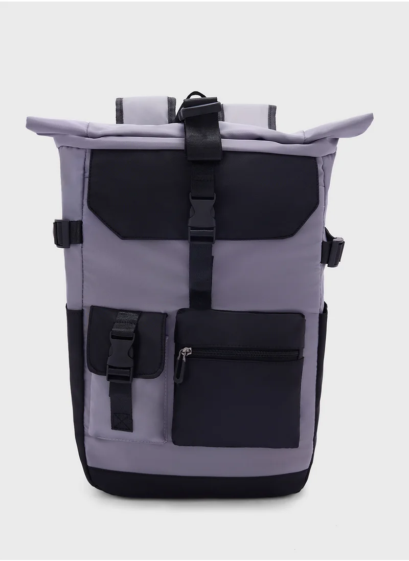 Seventy Five Roll Top Casual Backpack