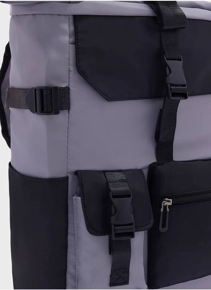 Seventy Five Roll Top Casual Backpack
