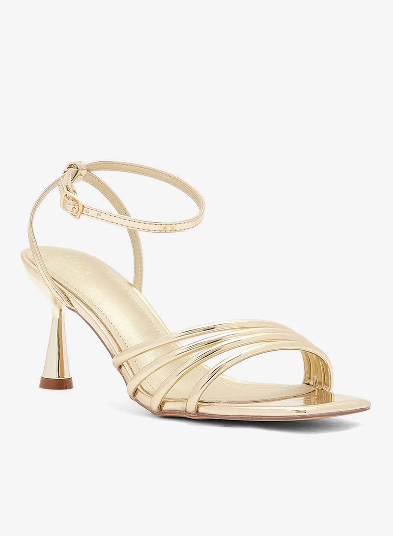 ELLA Strappy Counter Strap Heel Sandal