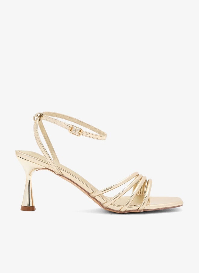 ELLA Strappy Counter Strap Heel Sandal - Image 1