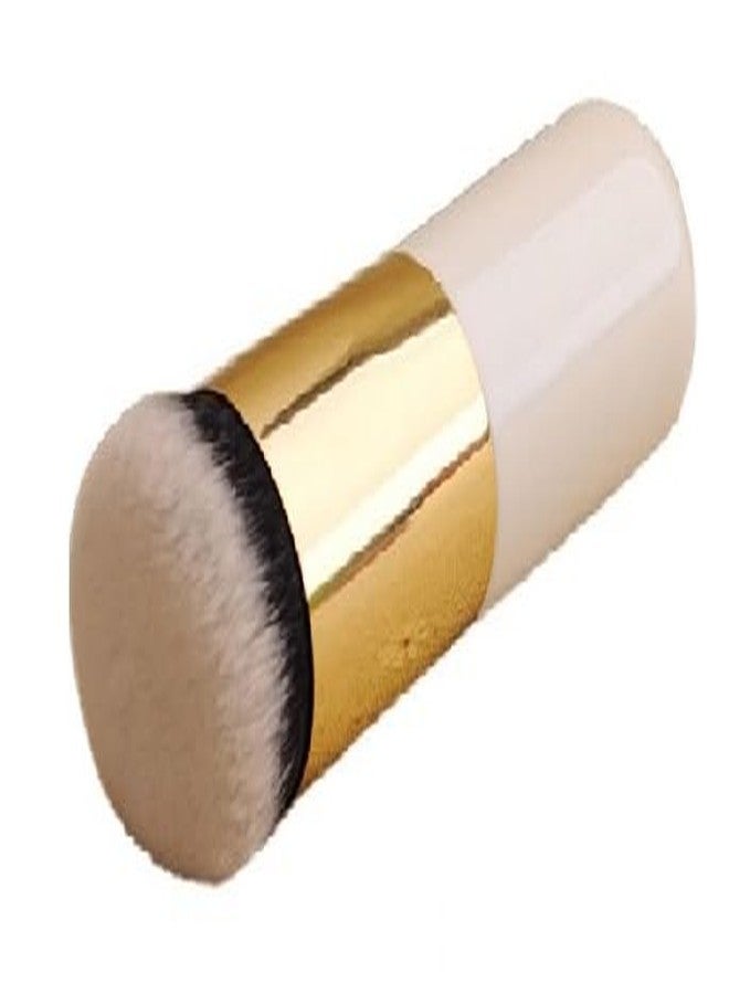 ZemGlam Oval Foundation Brush Black and Bleach Brush Combo Pack of 2 - Image 3